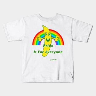 Pride Is For Everyone Kids T-Shirt